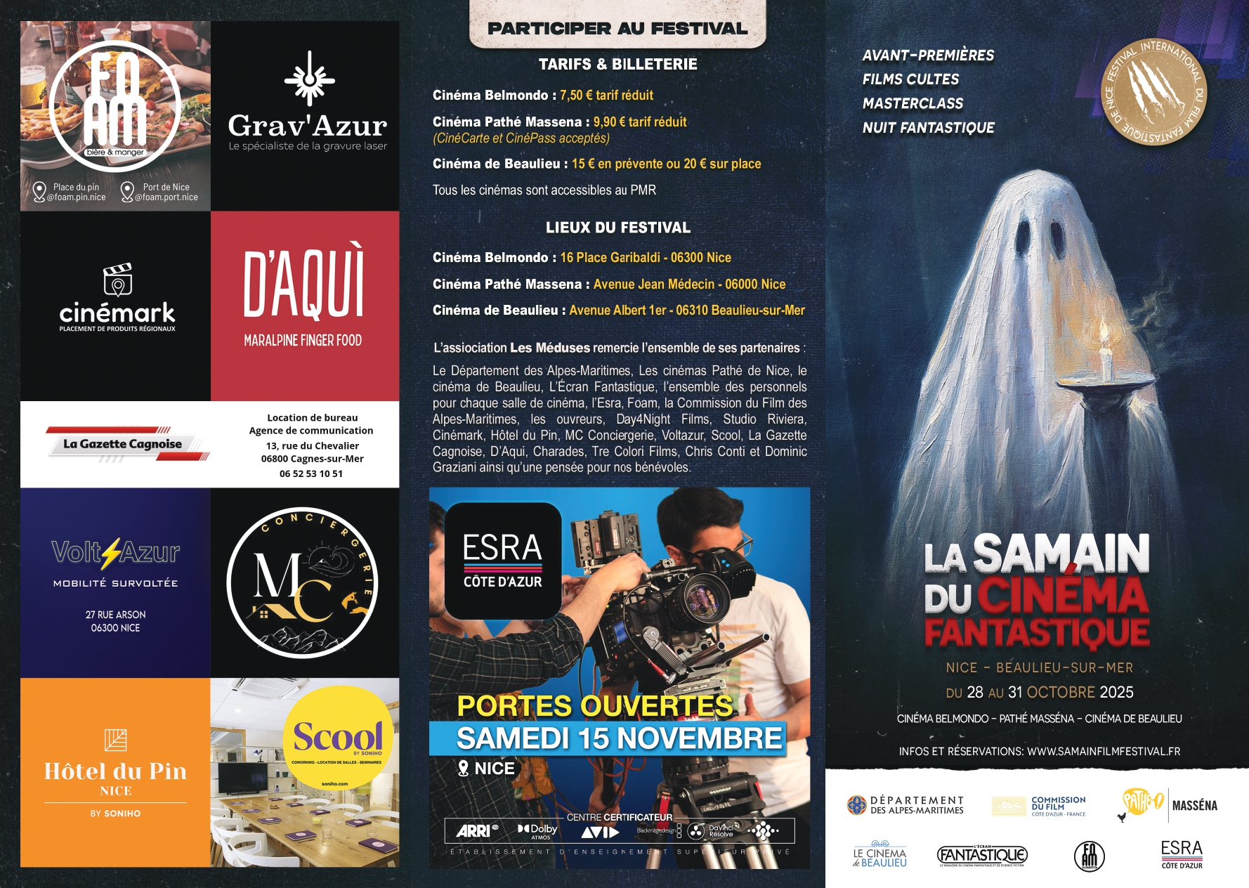 Dépliant - Recto / Impressions : La Gazette Cagnoise
