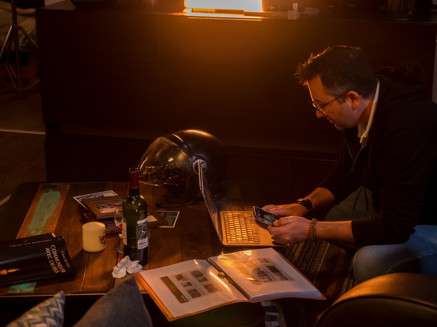 Photo de tournage 2 — La veuve et le Voleur