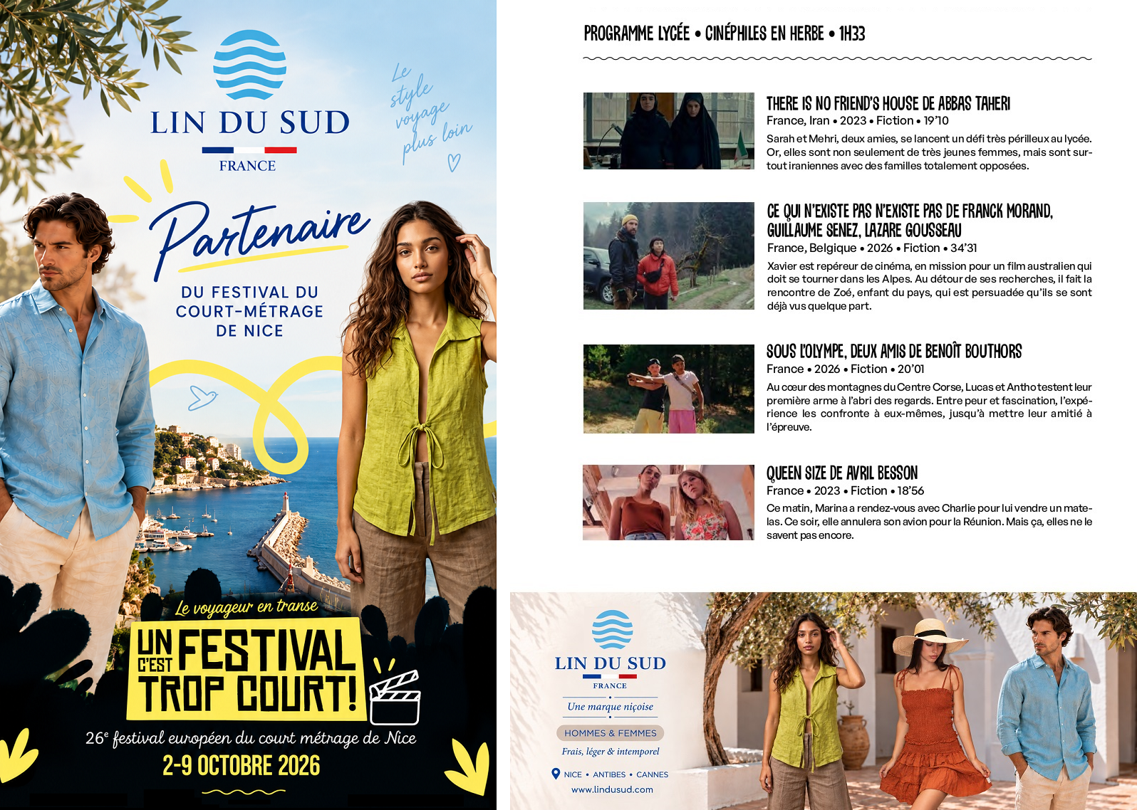 Photo de tournage 1 — Un Festival C’est Trop Court
